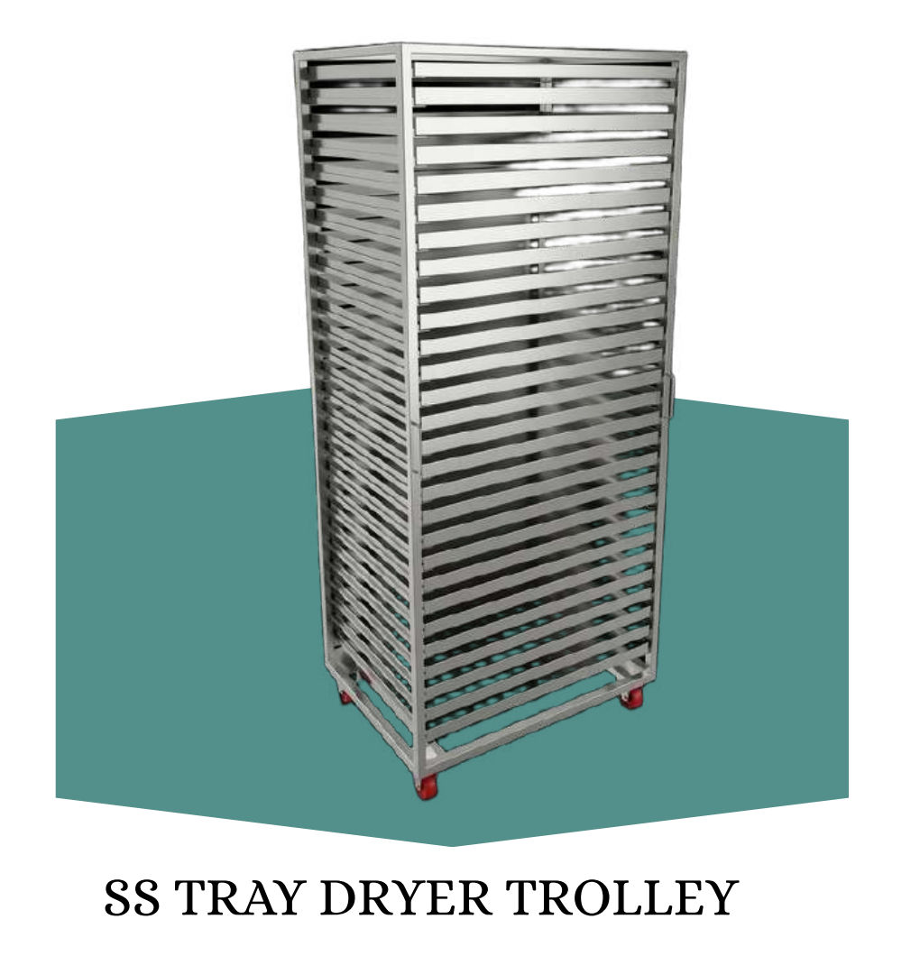 SS Tray Dryer Trolley